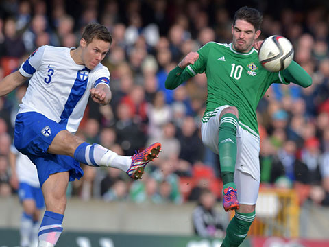 关于英格兰客场力克北爱尔兰，哈里梅开二度的信息